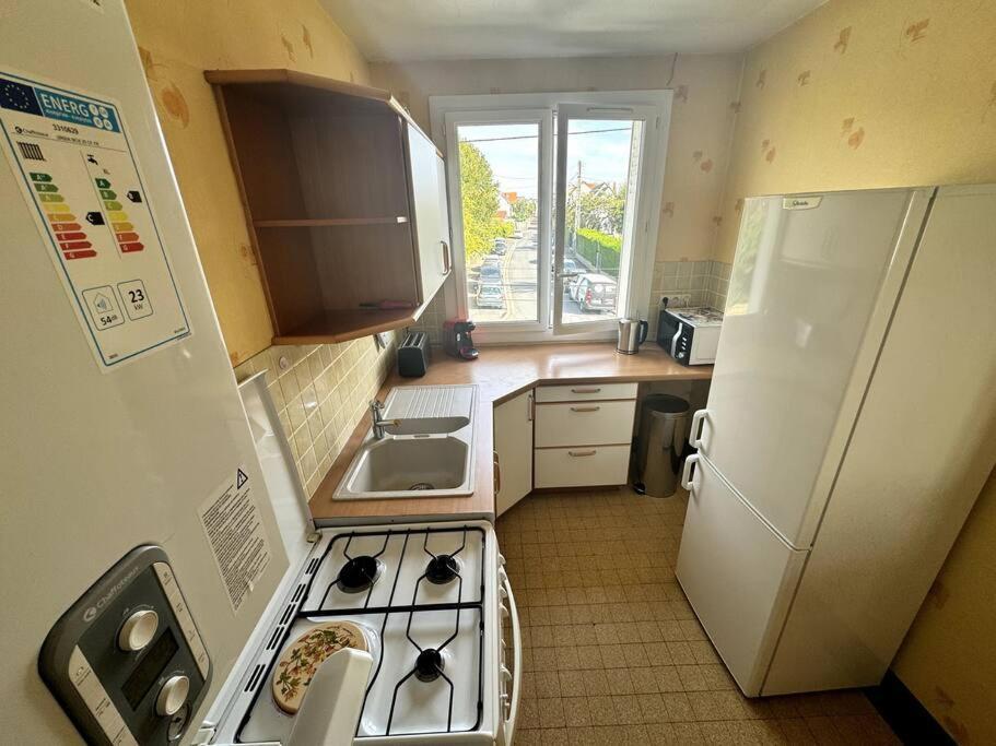 Appartement Proche De L'Hyper-Centre Avec Garage Caen Luaran gambar